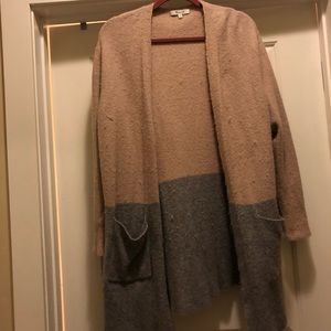 Madewell color block Kent cardigan